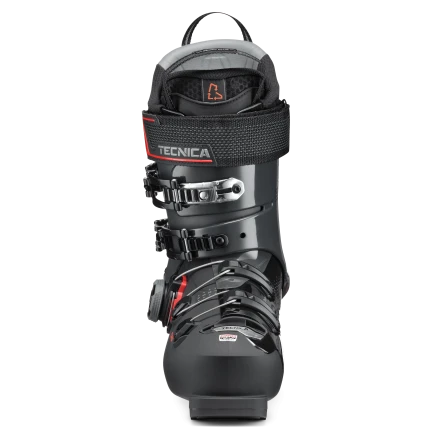 The front view of teh Men's Mach BOA 110 shows the top buckle that has a lot of adjustability