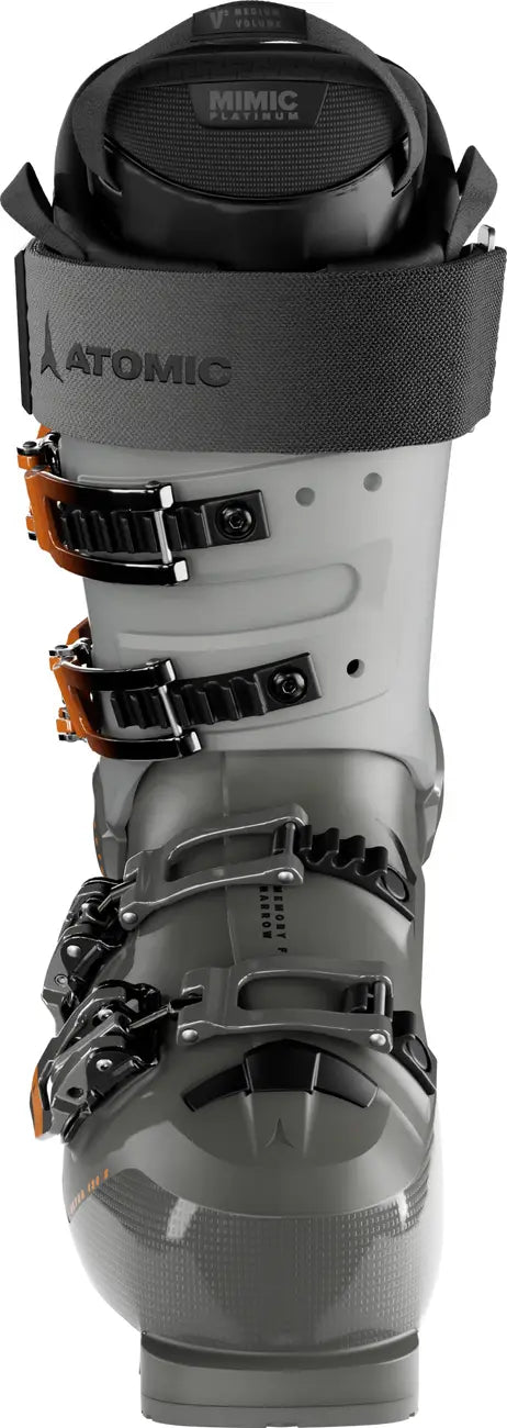 The front of the 45mm power strap of the Ultra 120 has the says Atomic and has the logo