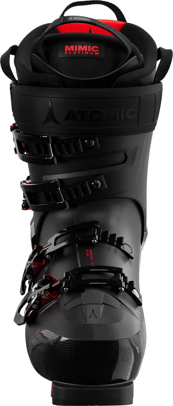 The toe are of the shell of the magna 130 has a carbon look even though its just plastic