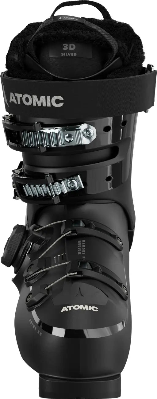 When viewing the Women's Atomic Prime 85 from the front the first thing people notice is there is not 2 buckles on the front, but a BOA fit system with an easy to use cable adjustment
