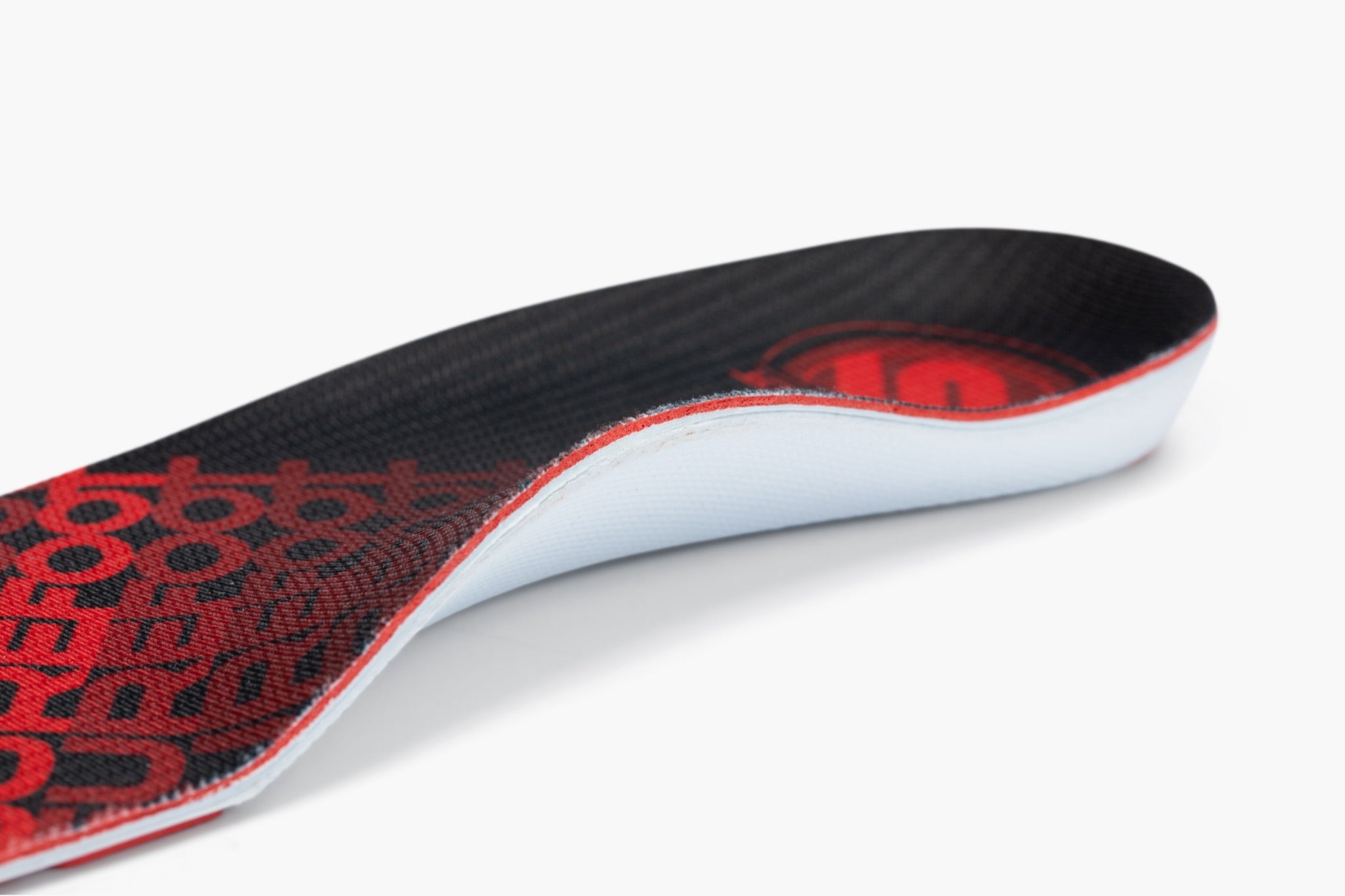 up close of the arch of the insole