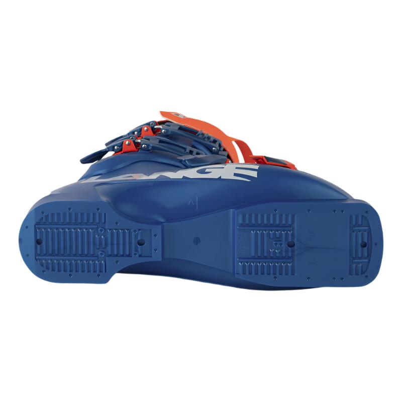 the sole of the boot is hard plastic, which will fit into a din binding.