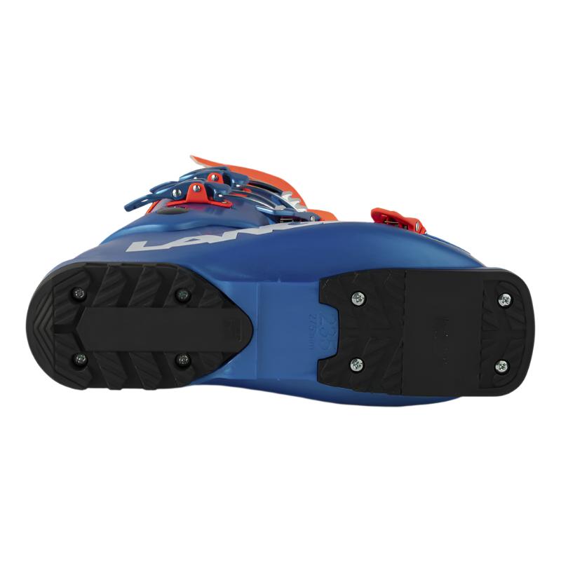 This ski boot has replaceable toe and heels
