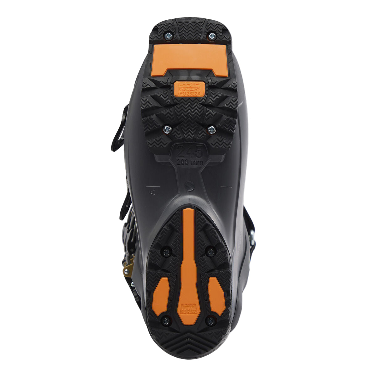 the sole of the ski boot is gripwalk.