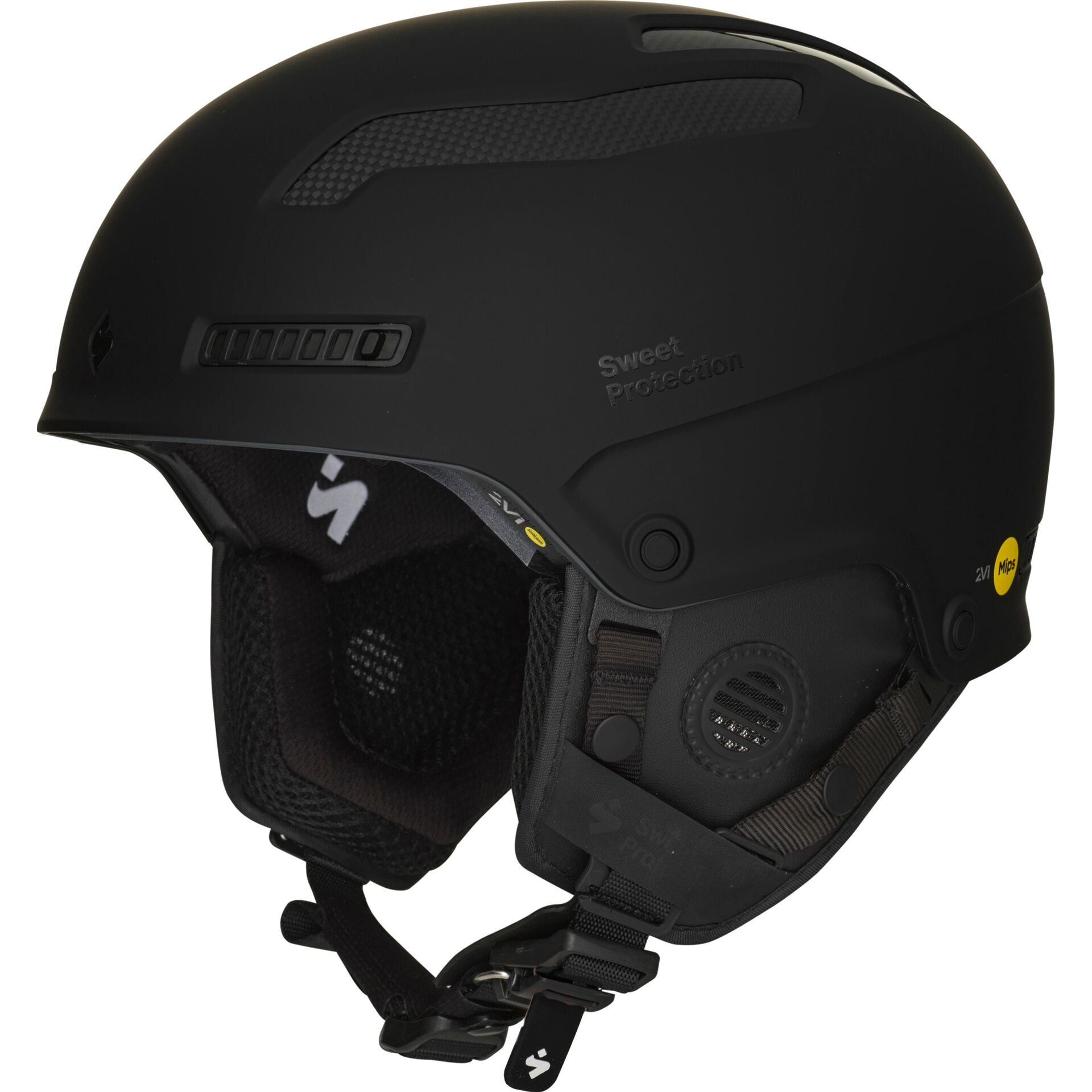 This ignitor ski helmet from Sweet is an all black color option