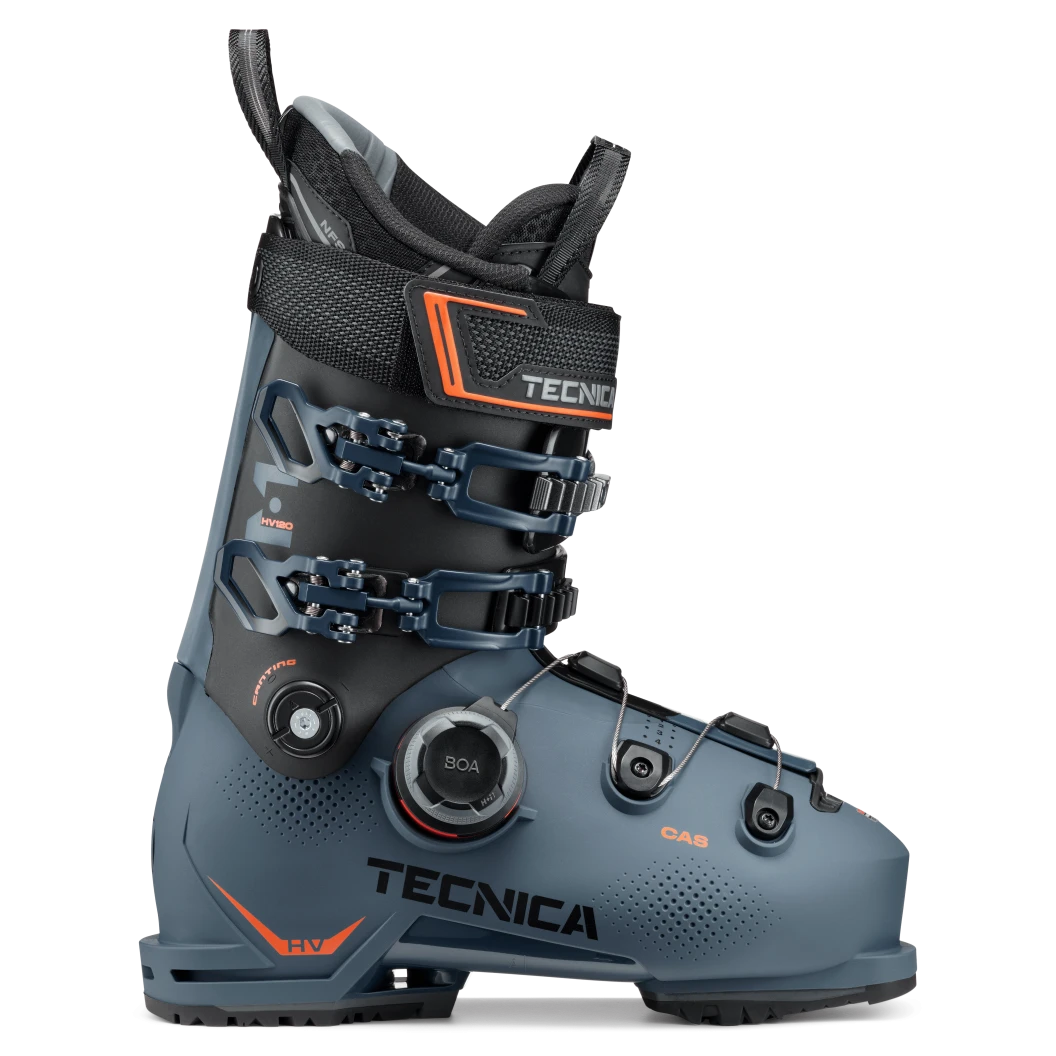 The Men's Tecnica BOA 120 is a great looking ski boot with fashion forward colors for a ski boot