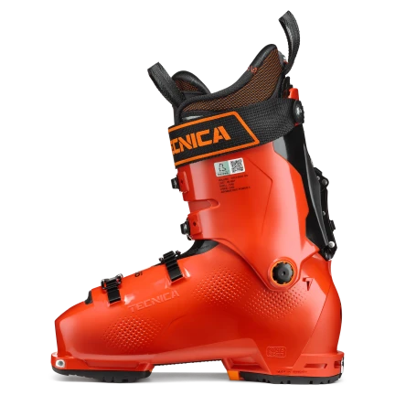The medial side of teh Cochise 130 has 3 spots with a collection of dimples that help to show common areas where the boot can be expanded