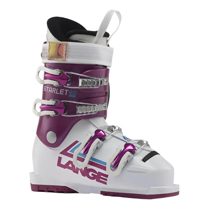 The Starlet 60 Junior ski boot has really pretty colors