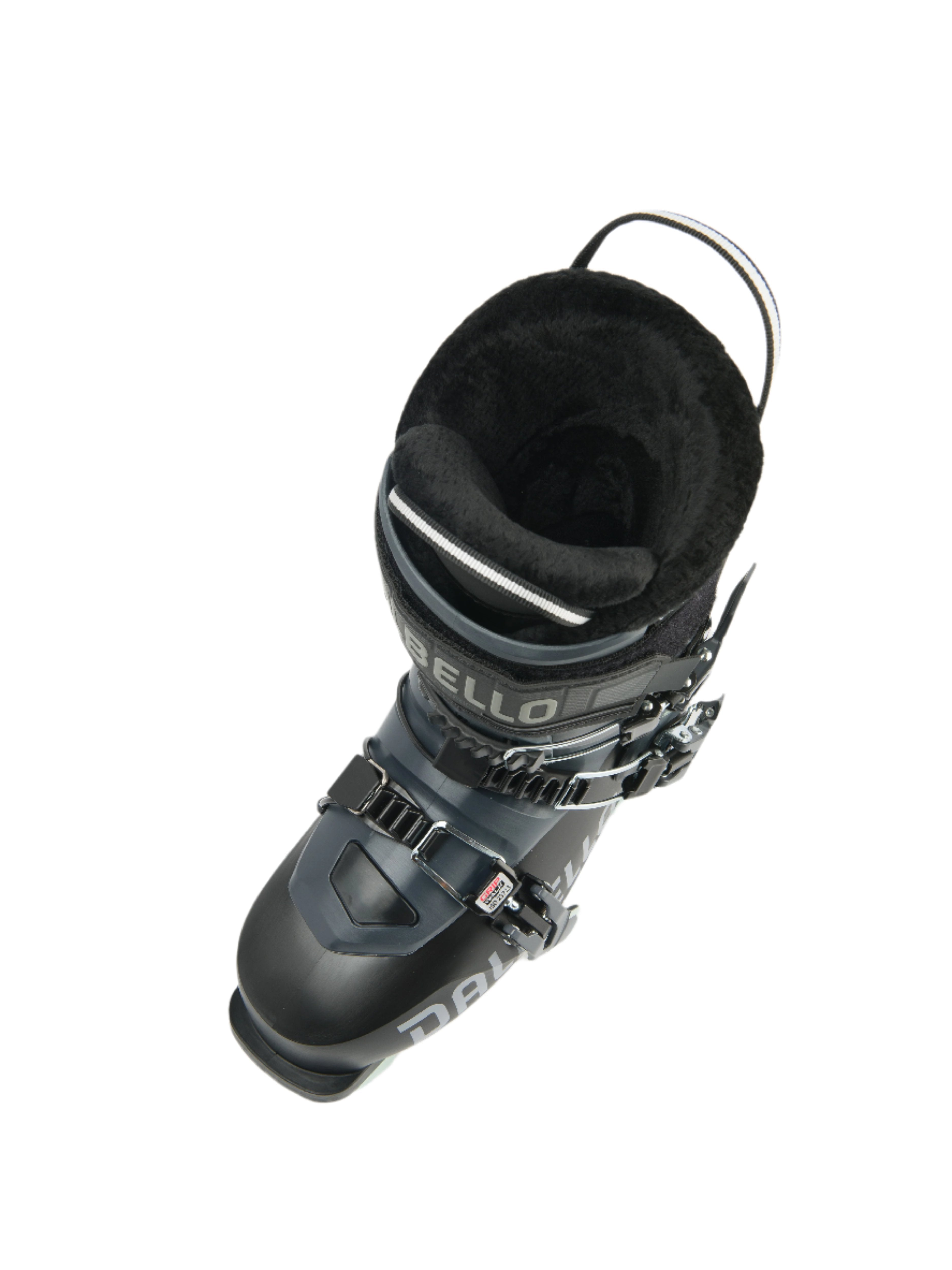 Cabrio 85 W MV IF is a three piece, black shell. it has three buckles and a power strap.
