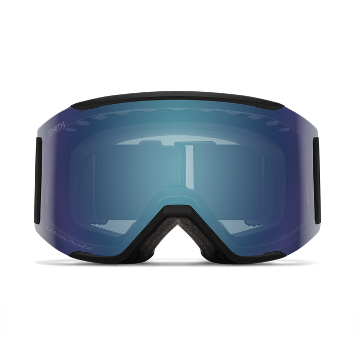The lens of these goggles have a blueish clear look to them